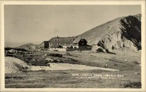 Ak Kapellen Neuberg an der Mürz Steiermark, Karl Ludwig Haus