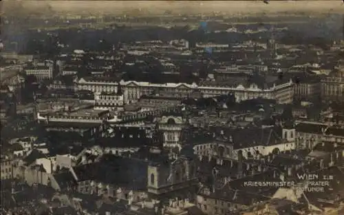 Ak Wien 1 Innere Stadt, Regierungsgebäude, Prater, Rotunde