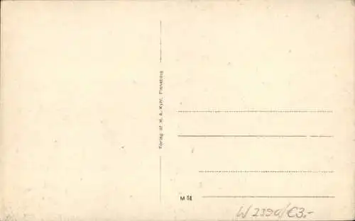 Ak Flensburg in Schleswig Holstein, Schloss Duburg, 1700