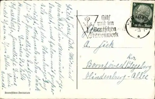 Ak Hamburg Mitte Neustadt, Jungfernstieg, Straßenbahn