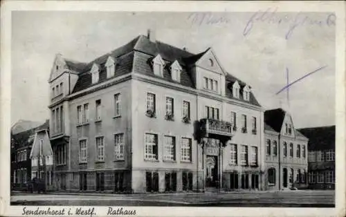 Ak Sendenhorst in Westfalen, Rathaus