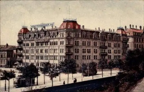 Ak Nürnberg in Mittelfranken, Württemberger Hof