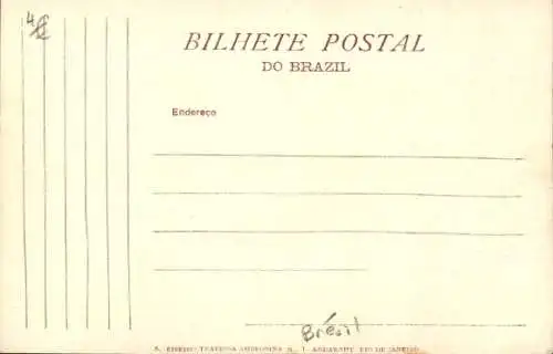 Ak Rio de Janeiro Brasilien, Exposicao Nacional de 1908, Pavilhao