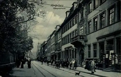 Ak Heidelberg am Neckar, Hauptstraße