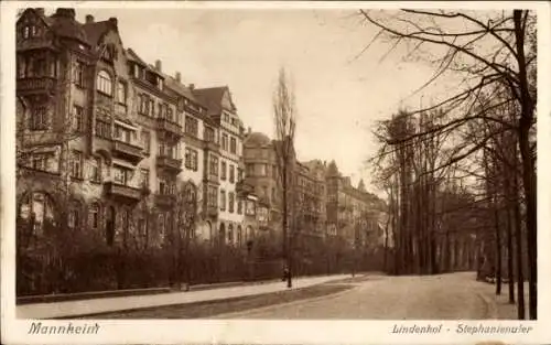 Ak Lindenhof Mannheim in Baden, Stephanienufer