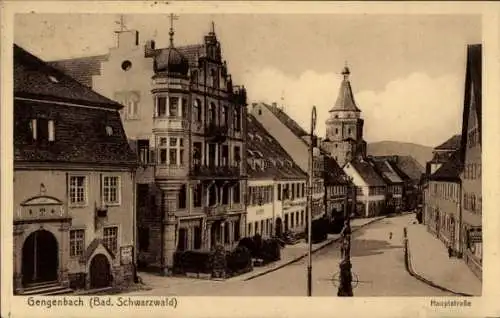 Ak Gengenbach im Schwarzwald, Hauptstraße