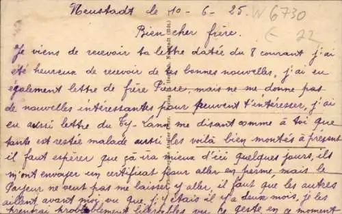 Ak Neustadt an der Weinstraße, Partie in der Luitpoldstraße