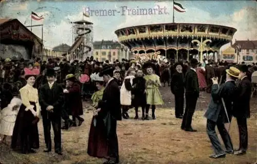 Ak Hansestadt Bremen, Bremer Freimarkt