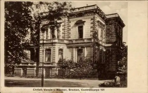 Ak Hansestadt Bremen, Christ. Verein junger Männer