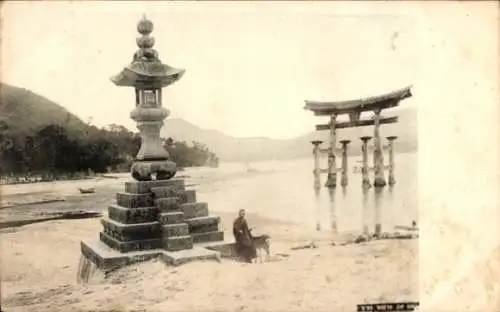Ak Miyajima Island Hatsukaichi Hiroshima Präfektur Japan, Itsukushima-Schrein