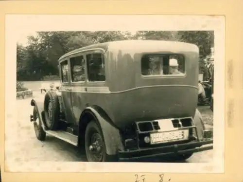 Foto Zwei Automobile, Horch ?
