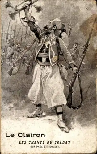 Lied Ak Le Clairon, les Chants du Soldat, Paul Deroulede