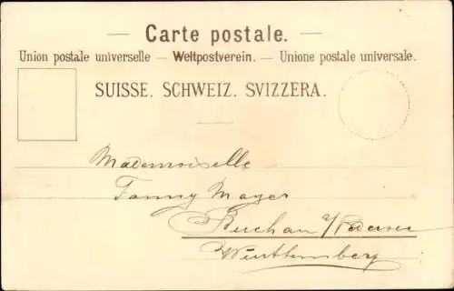 Litho Paradiso Lugano Kanton Tessin, Panorama, Boot