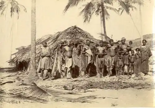 Fotoalbum Indien Goa Kolonialismus Eingeborene um 1900