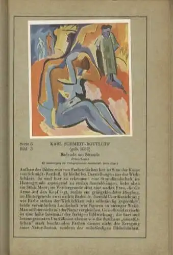 Die Malerei II, Von Menzel bis zur Gegenwart, Sammelbilderalbum Zuntz Kaffee, Berlin 1929