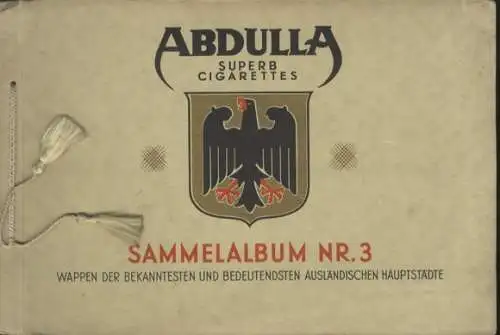 Staatswappen der bekanntesten, bedeutendsten ausländischen Hauptstädte Album III, Sammelbilderalbum