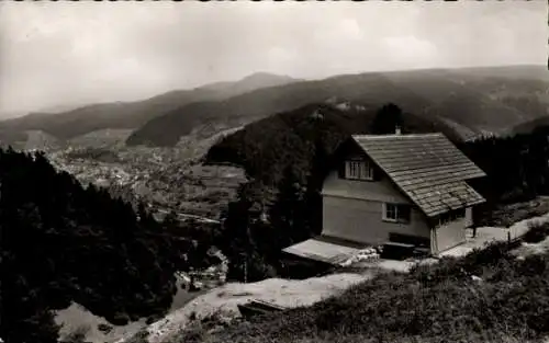 Ak Forbach im Murgtal Schwarzwald Baden, Naturfreundehaus