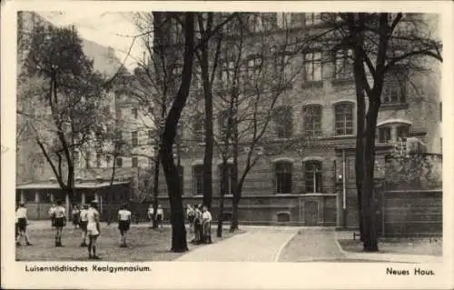 Ak Berlin Kreuzberg, Luisenstädtisches Realgymnasium, Neues Haus