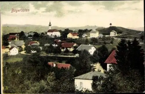 Ak Bad Bayersoien in Oberbayern, Gesamtansicht