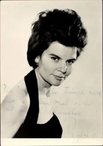 Ak Schauspielerin Regina Tappert, Portrait, Autogramm