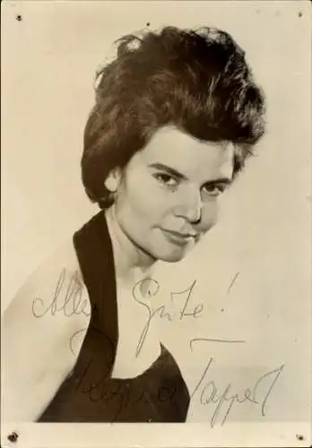 Ak Schauspielerin Regina Tappert, Portrait, Autogramm