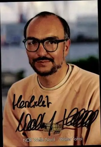 Ak Schauspieler Walter Tahal, Portrait, Autogramm
