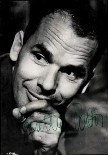 Ak Schauspieler Günther Tabor, Portrait, Autogramm