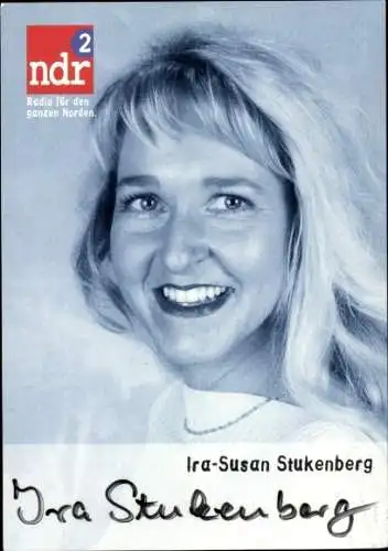Ak Schauspielerin Ira-Susan Stukenberg, Portrait, Autogramm