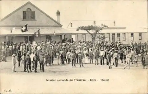 Ak Transvaal Südafrika, Romande Mission, Elim, Krankenhaus