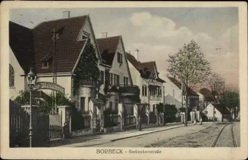 Ak Borbeck Essen im Ruhrgebiet, Borbeckerstraße