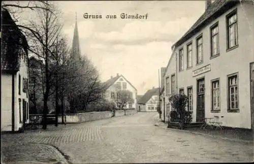 Ak Glandorf in Niedersachsen, Straßenpartie