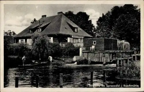 Ak Straupitz im Kreis Dahme Spreewald, Buschmühle