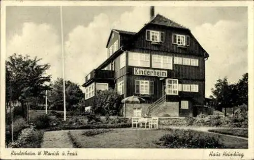 Ak Braunlage im Oberharz, Kinderheim W. Monich u. Frau