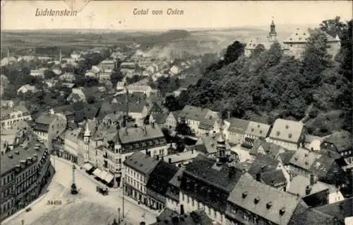 Ak Lichtenstein Callnberg Sachsen, Gesamtansicht