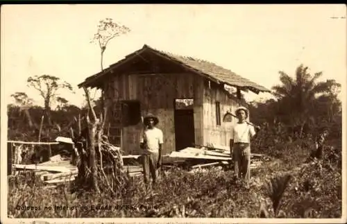 Ak São Paulo Brasilien, Colonos no Interior do Estado