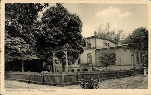 Ak Berlin Prenzlauer Berg, Marthashof, Schwedter Straße 37/40, Spielplatz für Hort und Kindergarten