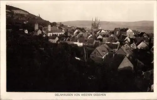 Ak Gelnhausen in Hessen, Blick von Westen