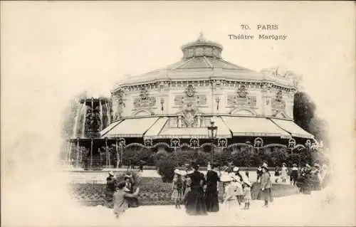 Ak Paris VIII, Théâtre Marigny