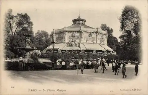 Ak Paris VIII, Théâtre Marigny