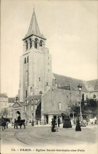 Ak Paris 7., Kirche Saint Germain des Prés