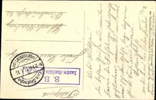 Ak Jelgava Mitau Lettland, Trinitatiskirche