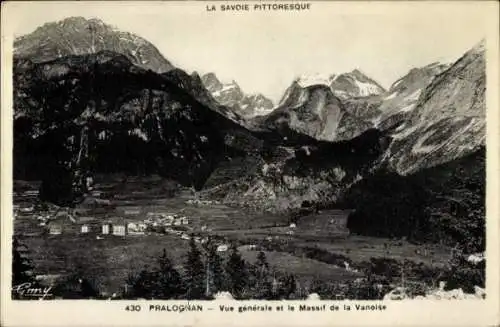 Ak Pralognan la Vanoise Savoie, Panorama, Massif de la Vanoise