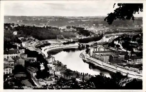 Ak Lyon Rhône, Panorama, Saone