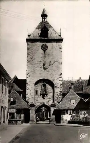 Ak Molsheim Elsass Bas Rhin, alter Turm