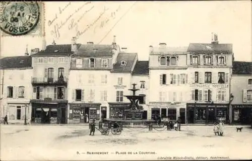 Ak Remiremont Lothringen Vogesen, Place de la Courtine