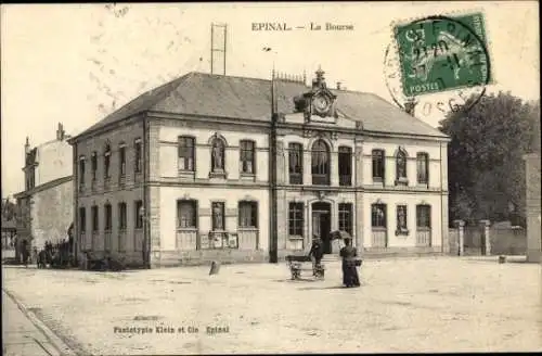 Ak Épinal Lothringen Vosges, La Bourse
