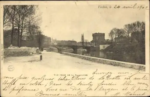 Ak Verdun Meuse, Blick von Galavaude aus