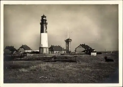 Ak Nordseeinsel Helgoland, Leuchtturm