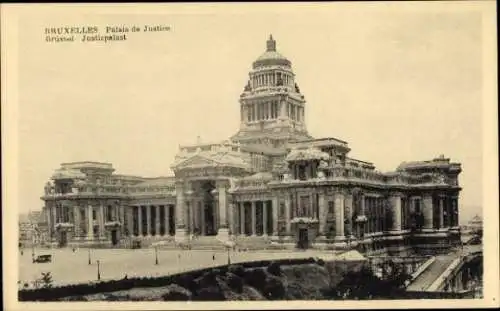 Ak Bruxelles Brüssel Belgien, Justizpalast
