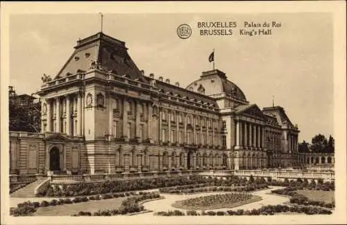 Ak Bruxelles Brüssel, Königspalast